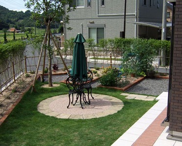 タイルテラスでアウトドアーリビング 大津市 | 京阪グリーン | 滋賀...