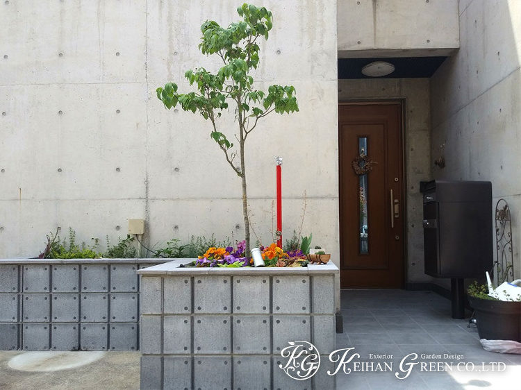 狭小地でも四季折々楽しむことができる外まわり 京都市 | 京阪グリーン...