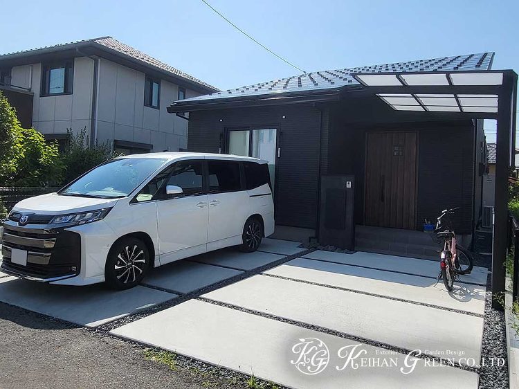 シンプルなのに存在感。毎日が気持ちよく始まる玄関まわり 守山市 | 京...