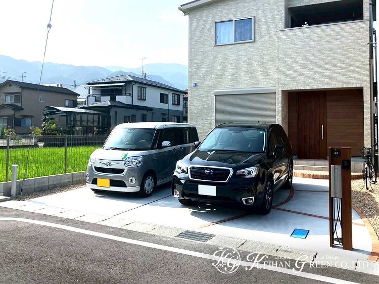 日常の動線を整えた、心地よいアプローチと緑のある暮らし 大津市 | 京...
