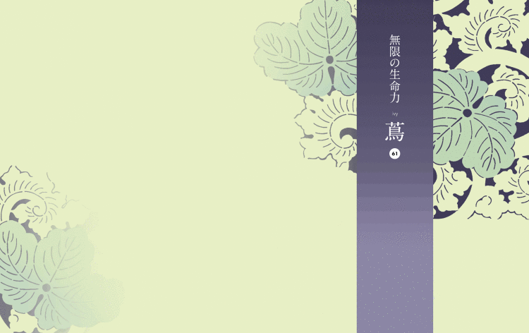 無限の生命力 蔦|Designer's Inspiration
