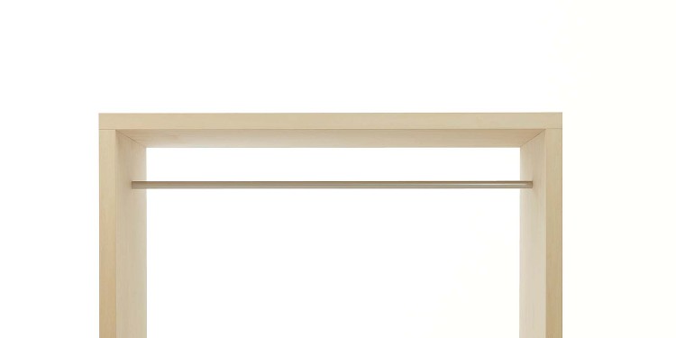 移動型コートハンガー|クローゼットの洋服ラック・移動式ハンガーラックな...