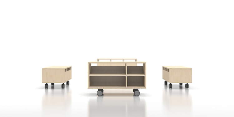 Storage Cart キャスター付きプリンターワゴン | marg...