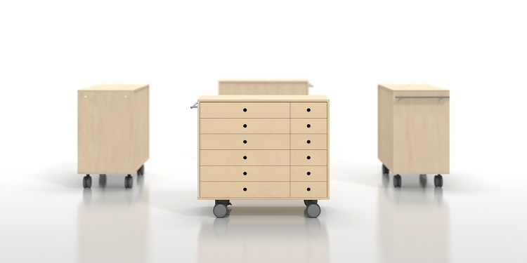 Storage Cart キャスター付き収納カート ミドルタイプ | ...