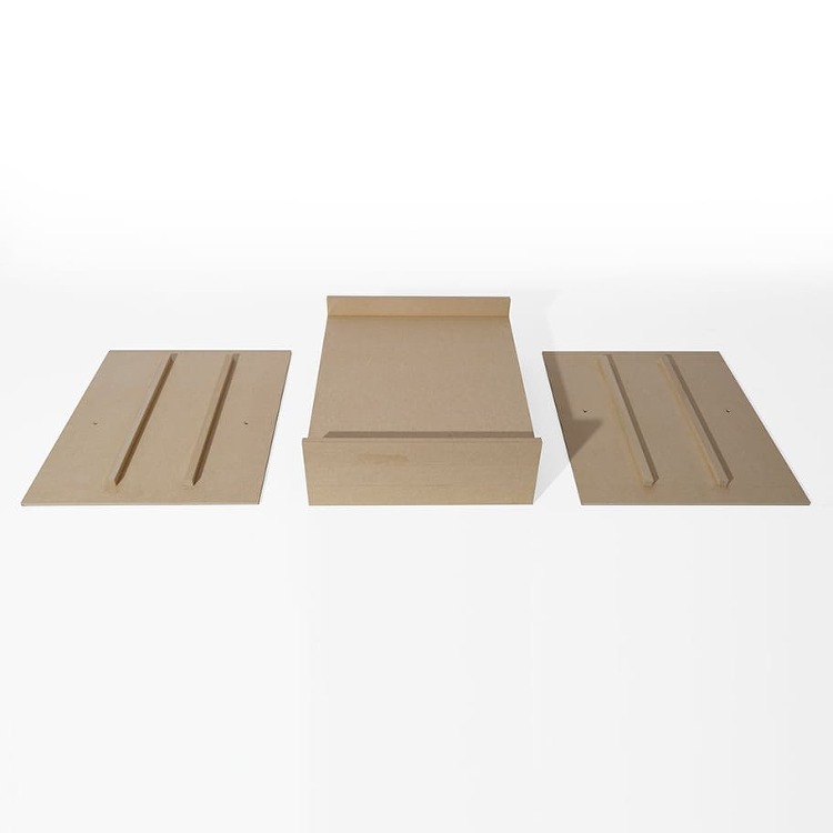 トレー 3段(奥行350mm専用) | Shelf 壁一面の本棚 | ...