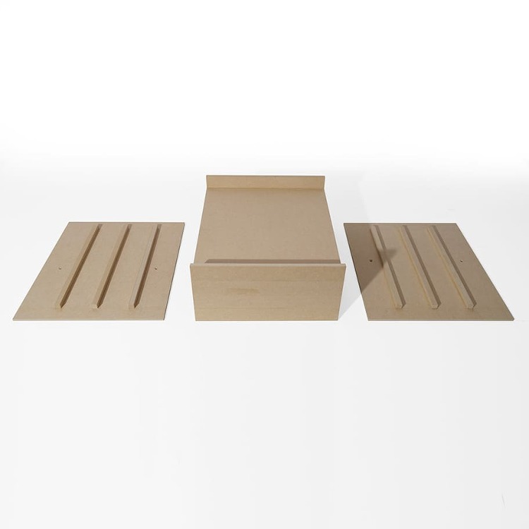 トレー 4段（奥行350mm専用） | Shelf 壁一面の本棚 | ...