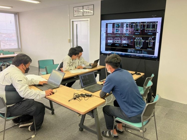 お知らせ『令和5年8月CAD勉強会「仮設図の書き方」：丸ヨ建設・本社（...