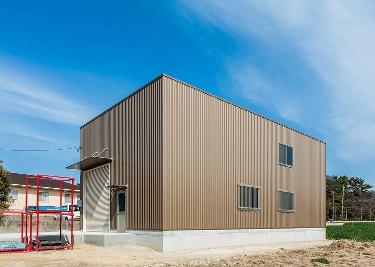 建設施工実績『R4・3 農業用倉庫（東海市）：工場・倉庫』｜丸ヨ建設工...