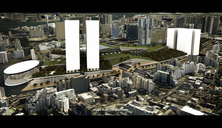 フォトリアルCG | 都市計画 Visualization 建築パース...