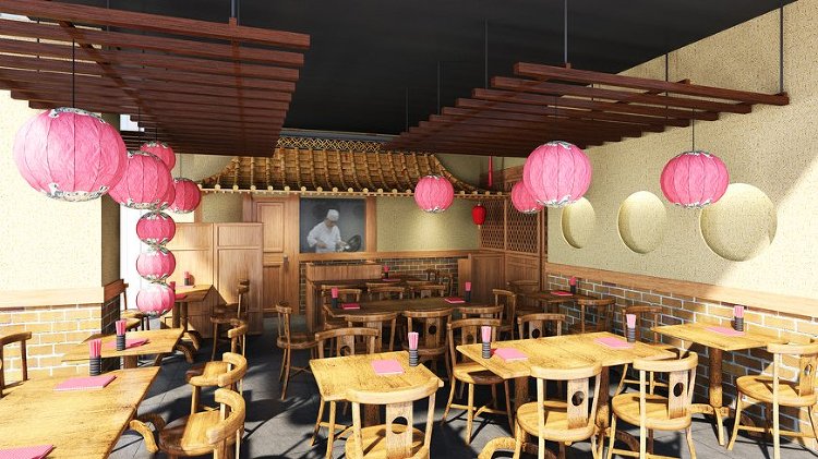 フォトリアルなCG - 建築パース:中華店舗シミュレーション Blog...