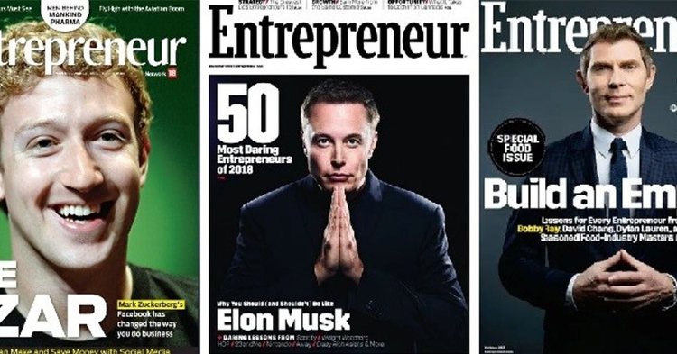 米国ビジネス誌「Entrepreneur」にトップインタビュー記事が掲...