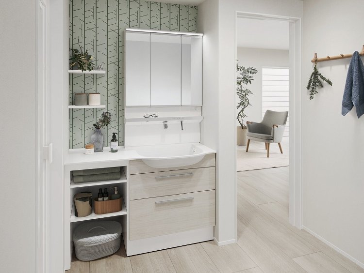 TOTO、8月1日に洗面化粧台「オクターブスリム」を発売 :: リフォ...