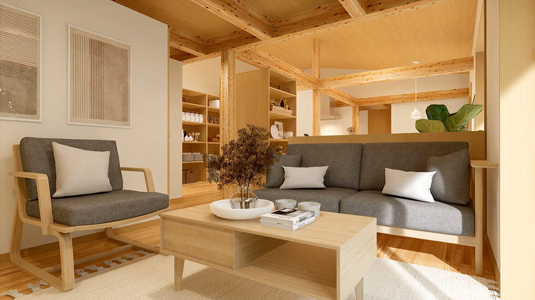 Knot建築企画、間仕切りなしの新築販売、施主が内装仕上げる :: リ...