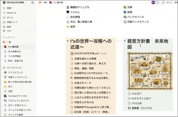 タスク管理アプリ・Notion、じわり人気リフォーム業者の活用事例、相...
