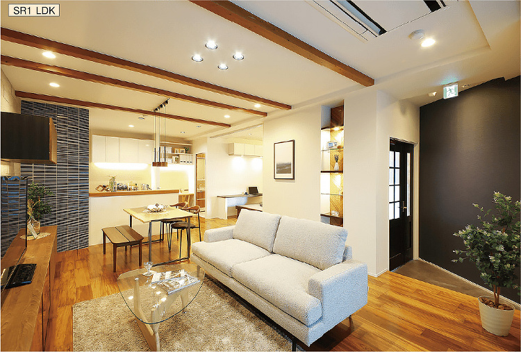 【ショールーム研究vol.23】タイプの違う2種類のSR、隠し扉でつな...