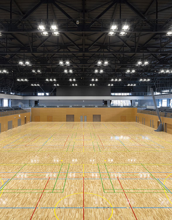 沼津市総合体育館 | 施工実績 | 清水建設