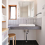 見た目も機能も妥協ナシ！リノベでマネしたい造作洗面台 | リノベーショ...