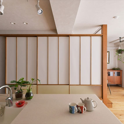 「障子」でつくる和モダンリノベ。柔らかい光で満たす静謐な空間 | リノ...