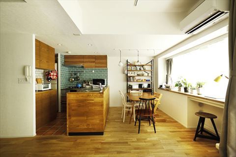 憧れの室内窓で開放的なLDKを実現 | リノベーション・リフォーム・新...