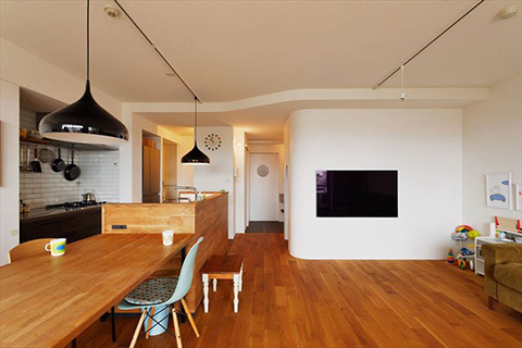 シンプルで開放的な空間は ディテールまでこだわって | リノベーション...