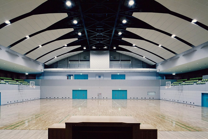 油木体育館・シルトピアアリーナ様 | 総合建設業・一級建築士事務所｜株...