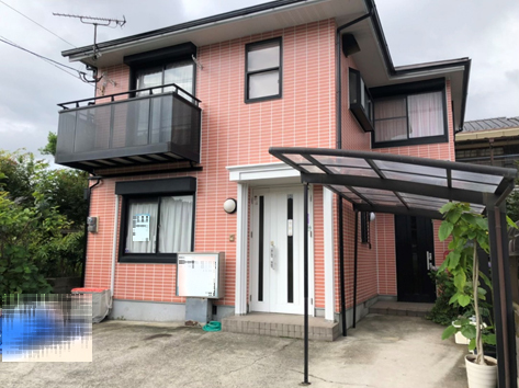 鹿児島市の屋根・外壁塗装リフォーム施工事例｜T様邸｜ タイル調のサイデ...