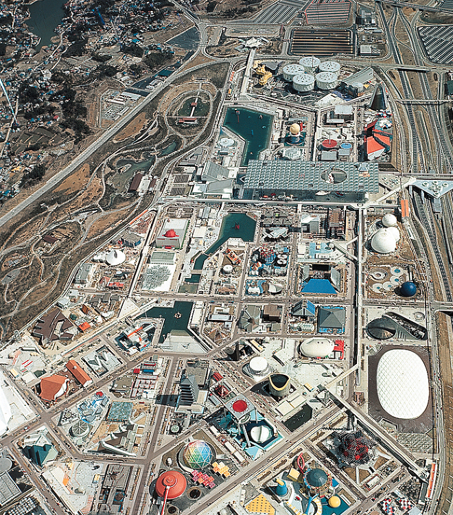 日本万国博覧会・会場マスタープラン | TANGE建築都市設計