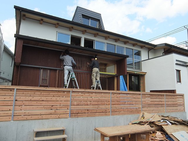 見学会のお知らせ＠住吉本町の家 | 土壁のトヨダヤスシ建築設計事務所