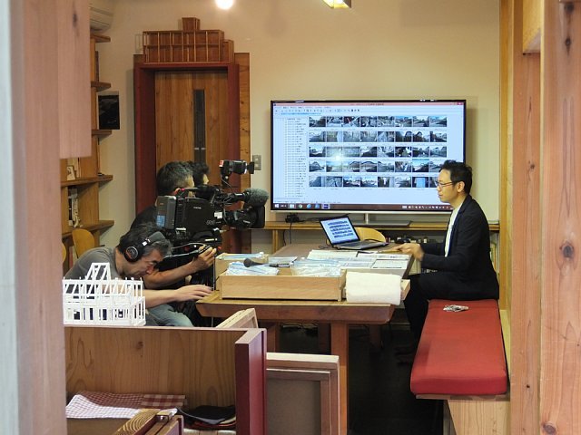 NHK「サキどり」の取材を受けました。伝統土壁とパッシブ設計手法の紹介...