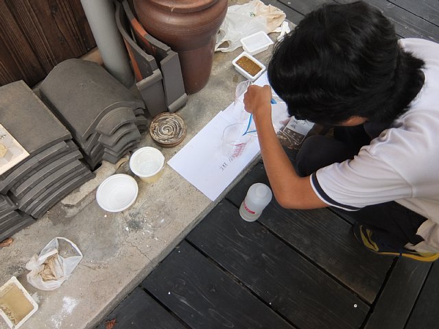 インターン生!泥団子、マル秘三和土、軸組模型を作る! | 土壁のトヨダ...