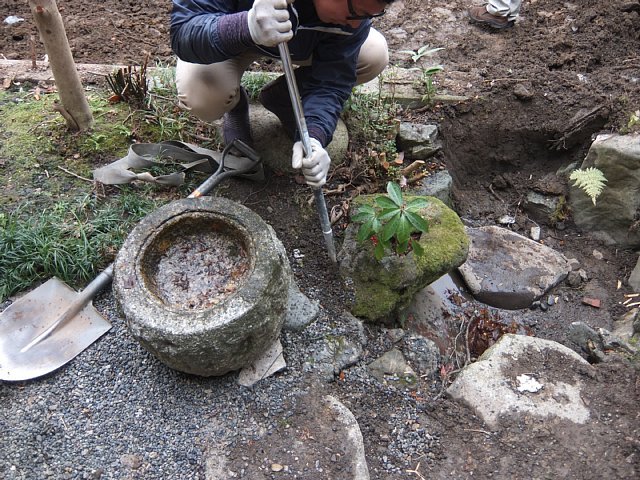 庭石のお引っ越し京都下鴨から神戸上津台へ | 土壁のトヨダヤスシ建築設...