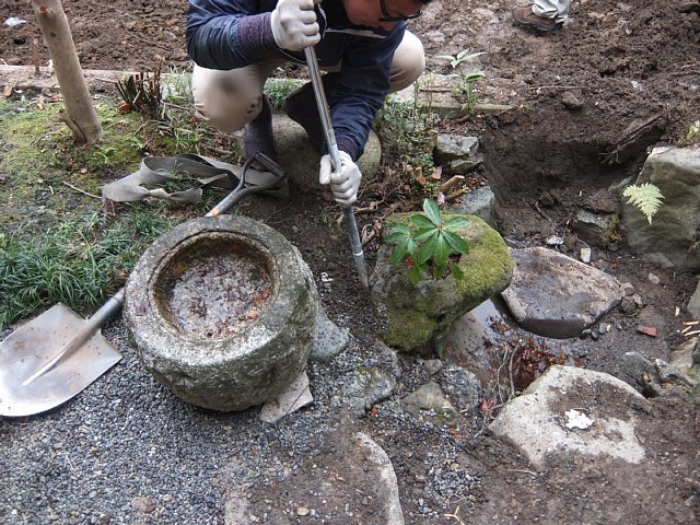 庭石のお引っ越し京都下鴨から神戸上津台へ | トヨダヤスシ建築設計事務...