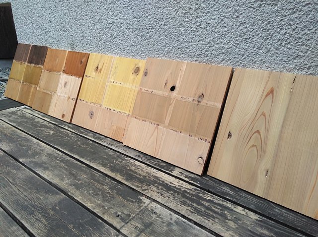 外壁の塗装サンプルを調合してつくってみた@22色 | 土壁のトヨダヤス...