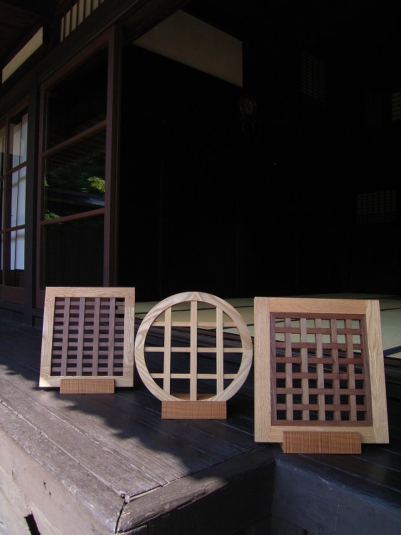 京都の丸と四角格子建具 | オーダー家具のトータルリビング ユウキ