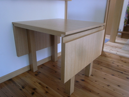 両バタ式のダイニングテーブル | オーダー家具のトータルリビング ユウ...