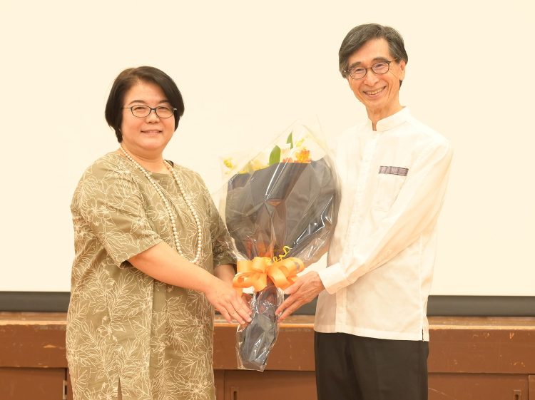 西田睦前学長退任記念交歓会について | 琉球大学