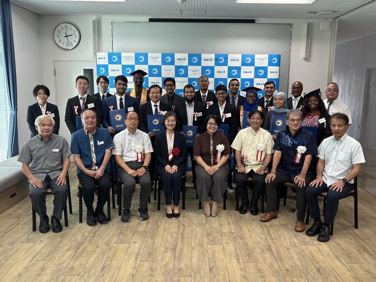 2025年度9月期 琉球大学大学院理工学研究科及び保健学研究科留学生特...