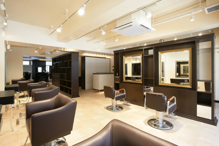 Hair Salon Riku|設計・デザイン実績|WHATS Inc...