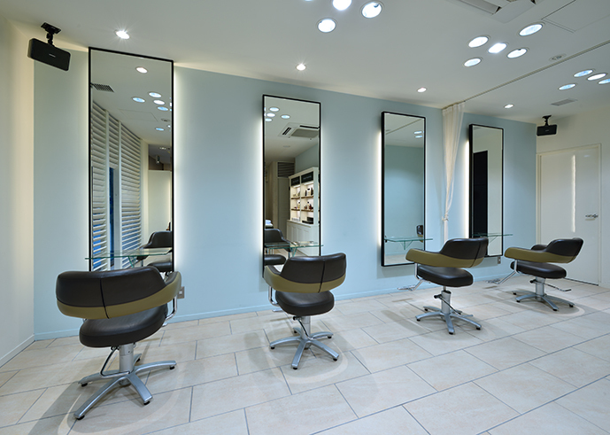 Organic hair Salon by EQ｜設計・デザイン実績｜...