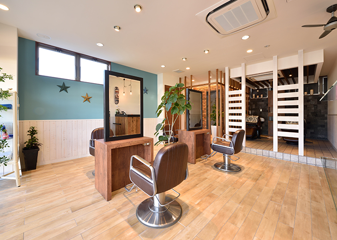 hair salon W|設計・デザイン実績|WHATS Inc./株...