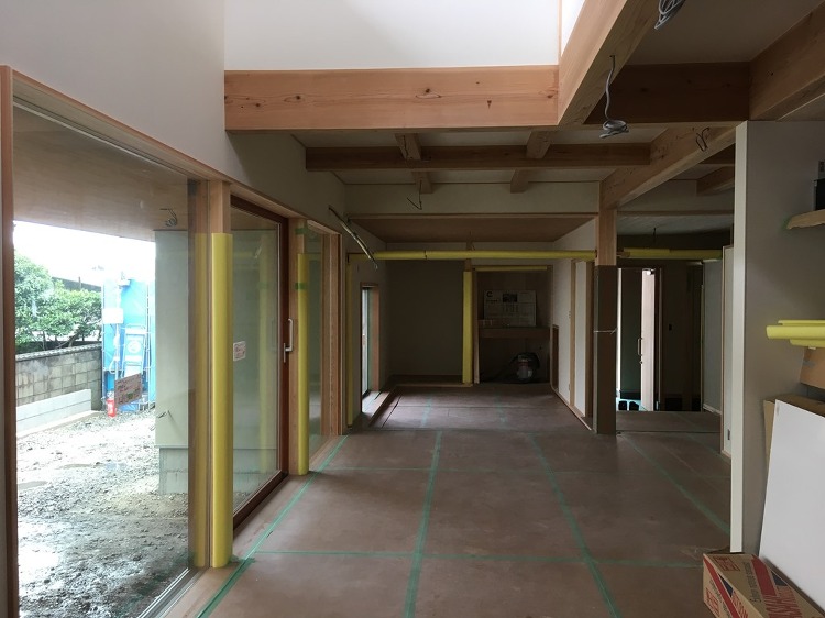 足場解体 ?IN岩出市Hさま邸? | 大阪の注文住宅、木の家の工務店コ...