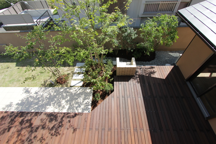 外と内と：中間の役目？ | 大阪の注文住宅、木の家の工務店コアー建築工...