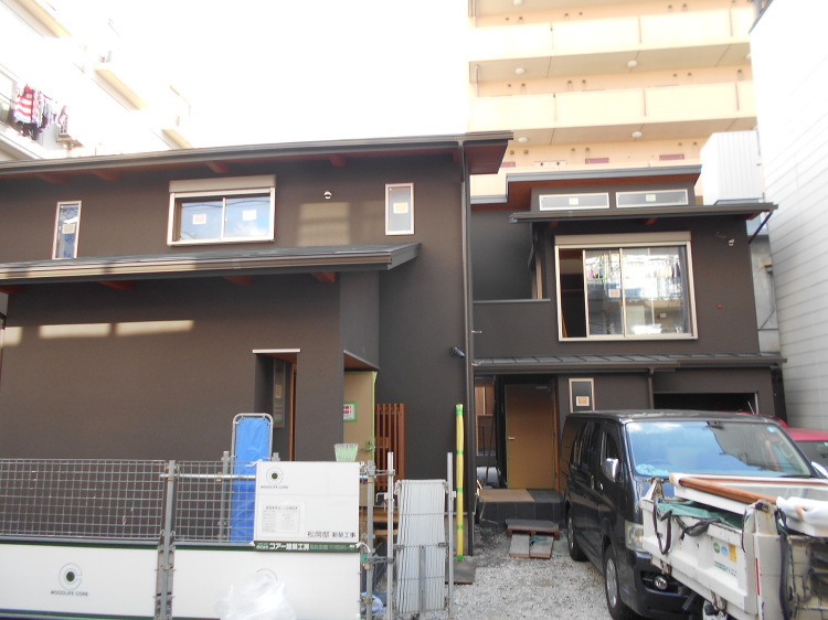 大阪市住吉区 M様邸 外観 | 大阪の注文住宅、木の家の工務店コアー建...