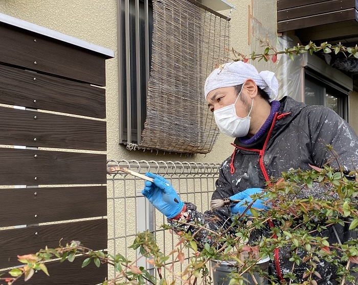 外部木部を守る! メンテ塗装は大事なのです。 | 大阪の注文住宅、木の...