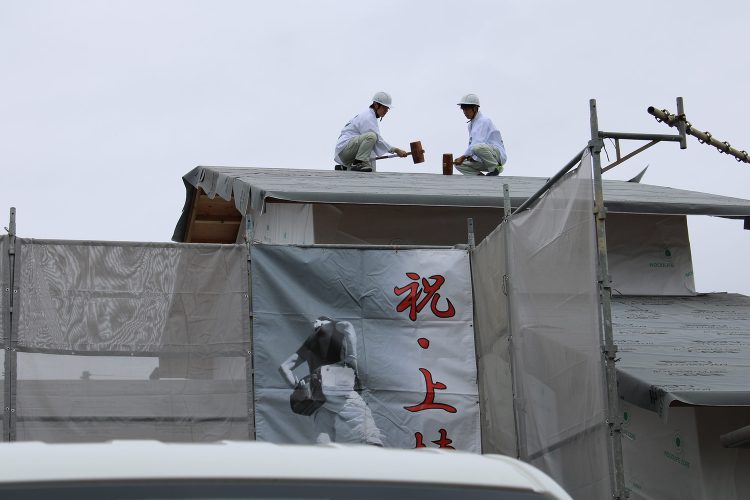 祝！上棟 岸和田市 N邸 | 大阪の注文住宅、木の家の工務店コアー建築...