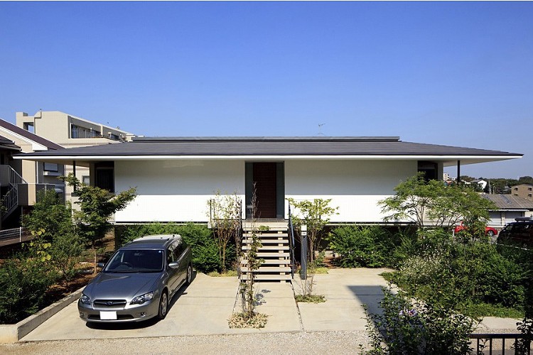 方円汎居 | 中庭のある平屋建て住宅 | （株）結設計｜東京・建築家｜...