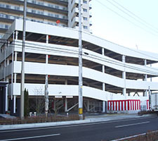 クレアシティ名取美田園新築工事 [駐車場施工実績] ｜ 雄健工業株式会...