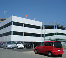 福岡和白病院立体駐車場新築工事 [駐車場施工実績] ｜ 雄健工業株式会...