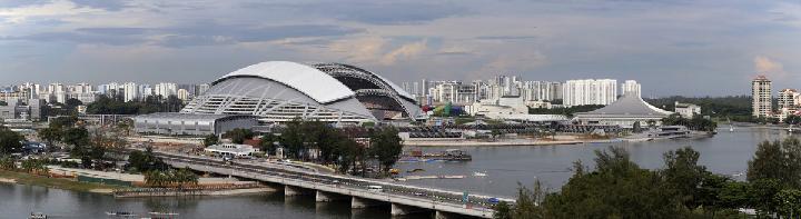 難条件と対峙したシンガポールのナショナル・スタジアム | 日経クロステ...