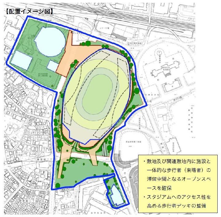 新国立競技場を核に外苑再開発が始動 | 日経クロステック(xTECH)